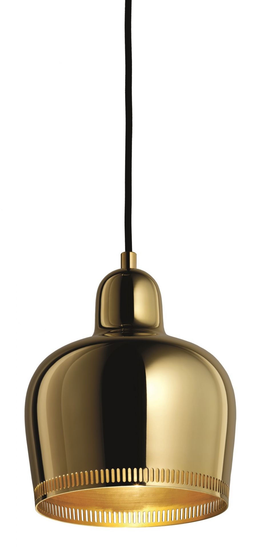 A330S Golden Bell pendant lamp Savoy brass Artek